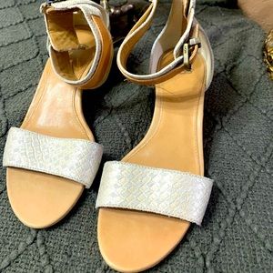 UGG Char Ivory gold sandals